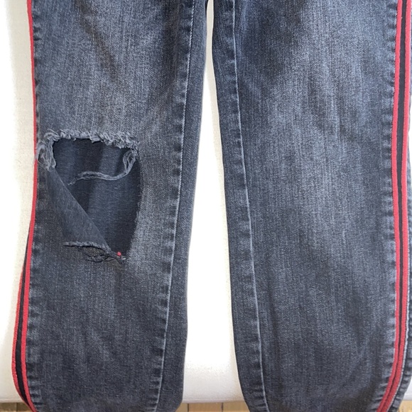 Women's Zara Denim High Waisted Dark Jeans Size 8 - Picture 4 of 4